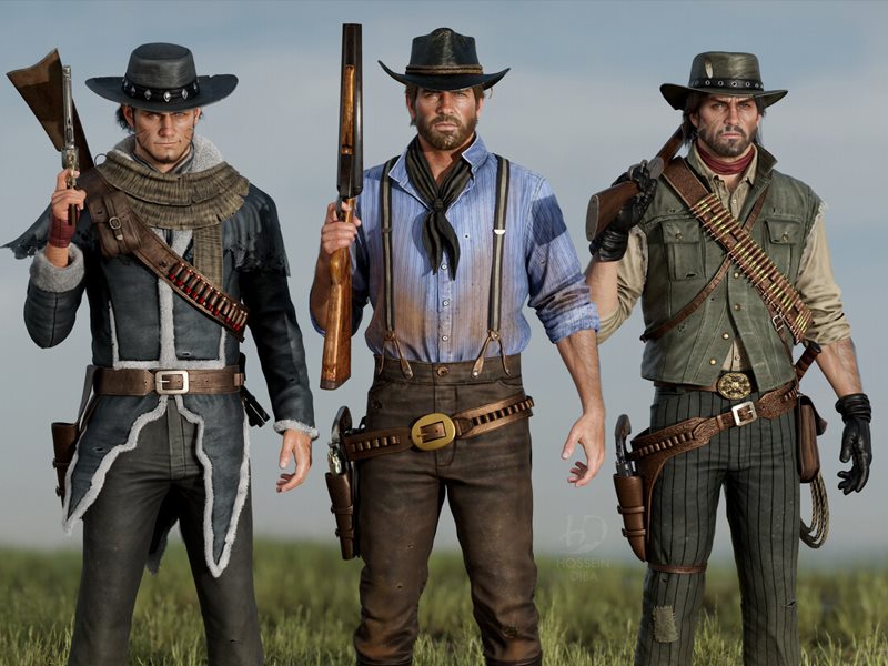 TeamUp - Red Dead Heroes Trio