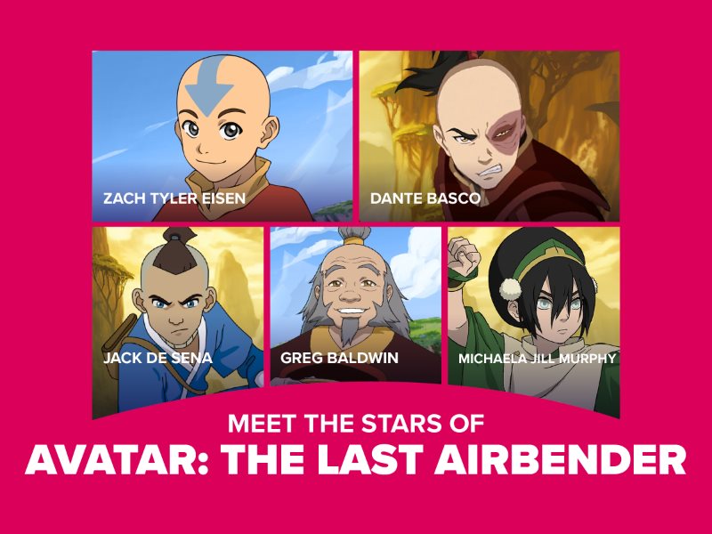 TeamUp - Avatar: The Last Airbender Cast