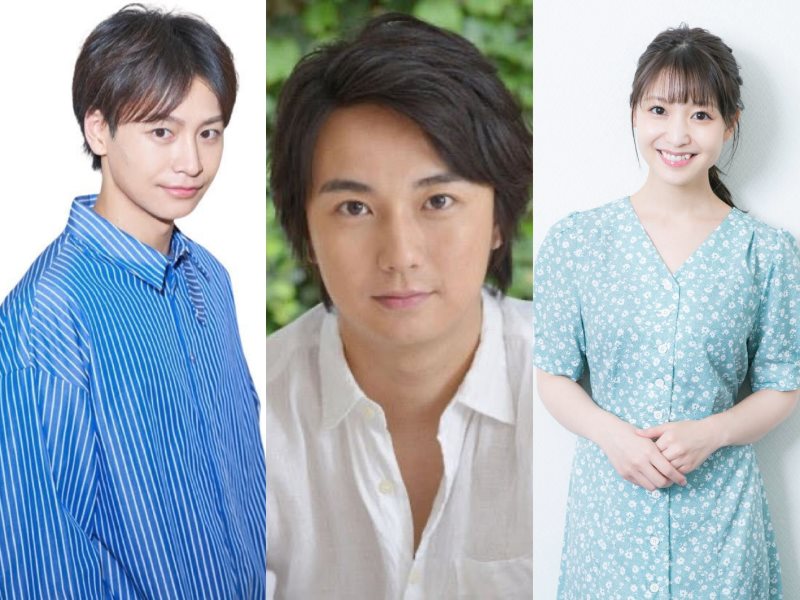 Ryota Ozawa, Yui Koike and Kazuki Shimizu