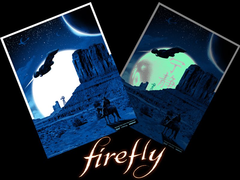 Firefly Limited Edition Group Poster - Glow Variant  (Limited to 50)