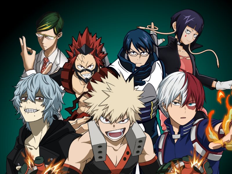 TeamUp - My Hero Academia Cast