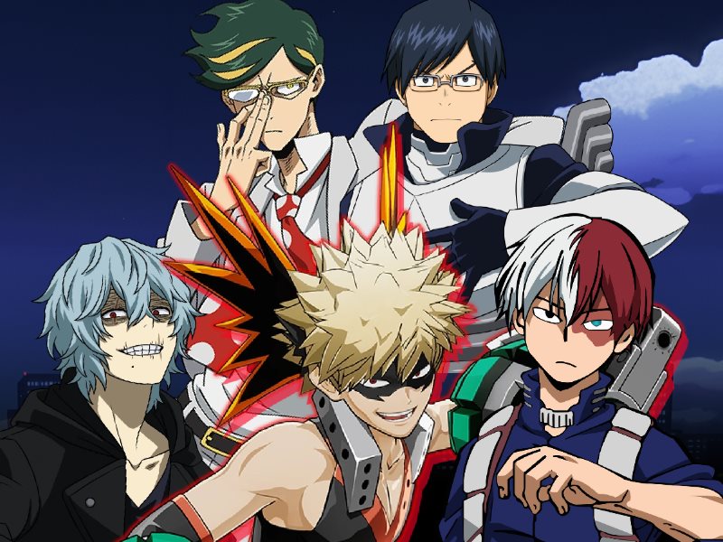 TeamUp - My Hero Academia Cast