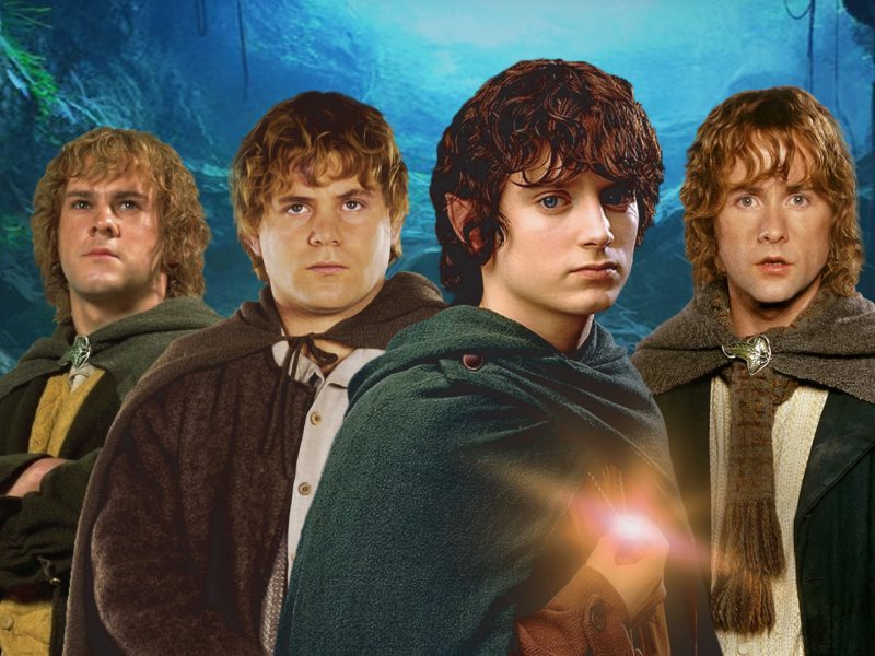 Hobbits Autograph 4-Pack