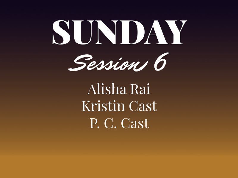 Author Signing 6 - Sunday