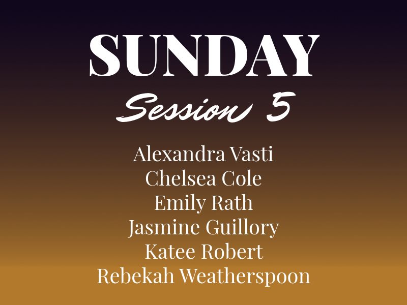 Author Signing 5 - Sunday
