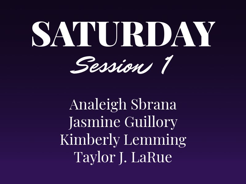 Author Signing 1 - Saturday