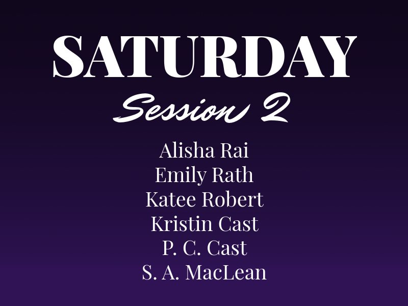 Author Signing 2 - Saturday