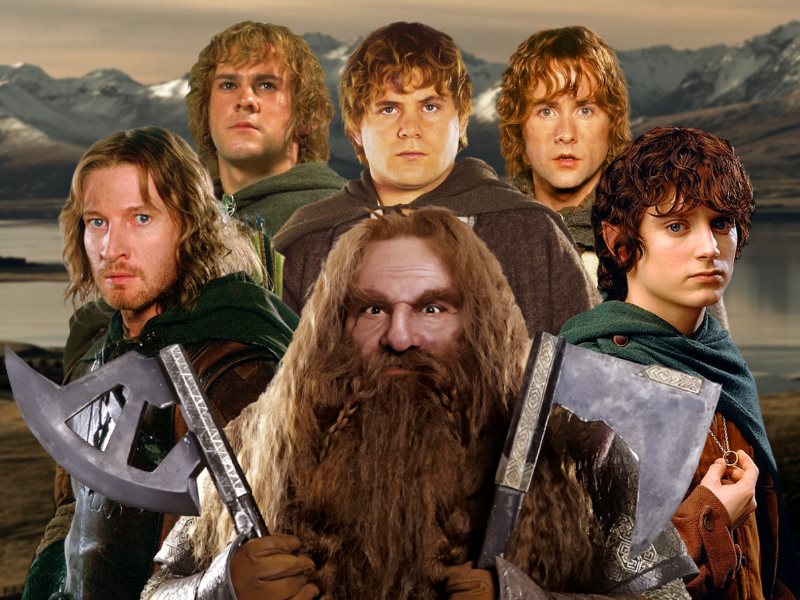 TeamUp - The Lord of The Rings: The Hobbits, Gimli & Faramir